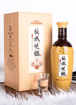 板城燒鍋酒 叁號窖 38度 500ml 濃香型白酒 低度濃香純糧食白酒 單瓶裝（500ml*1瓶）